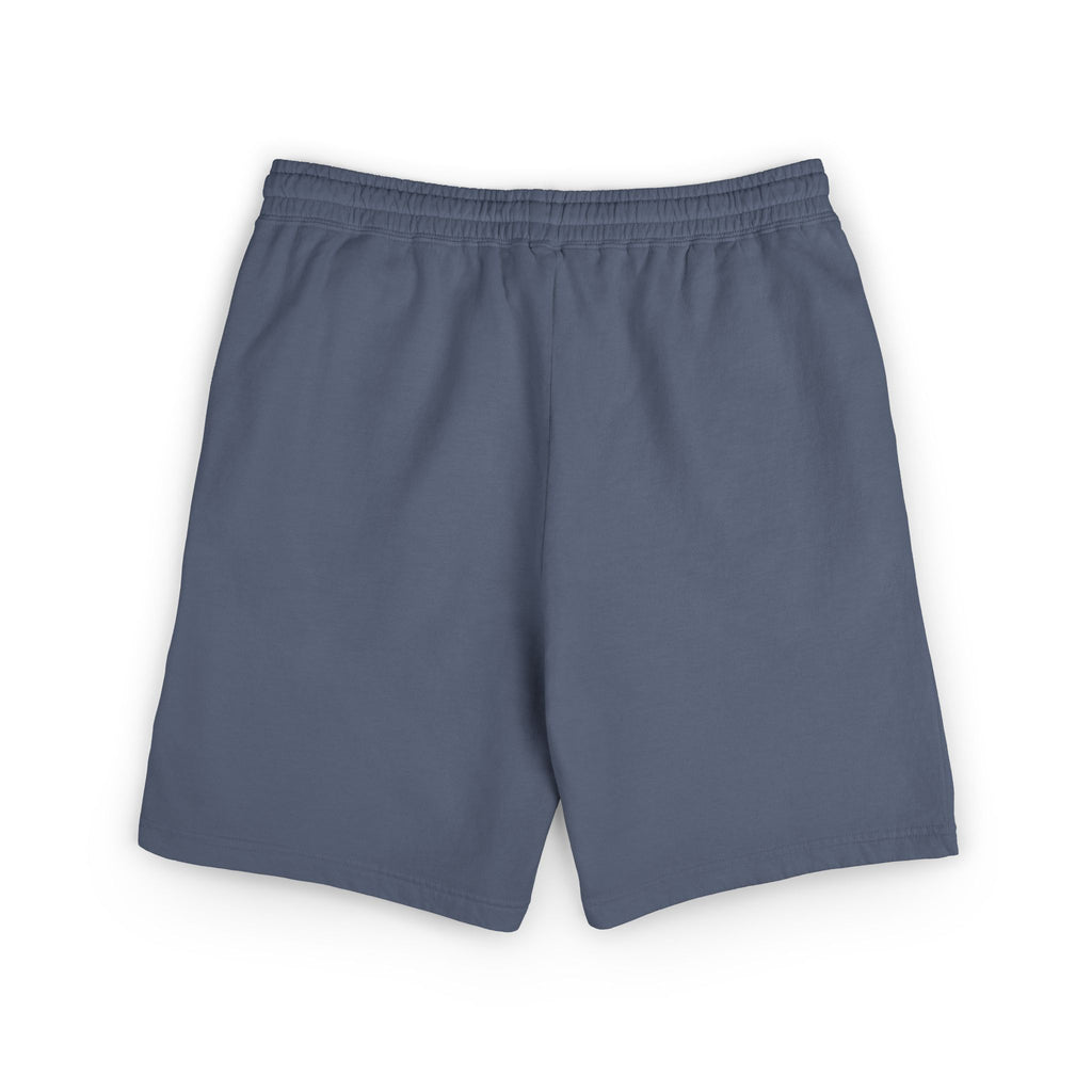 PTSD Embroidered Sweat Shorts — Lightweight Fleece Casual Lounge Shorts